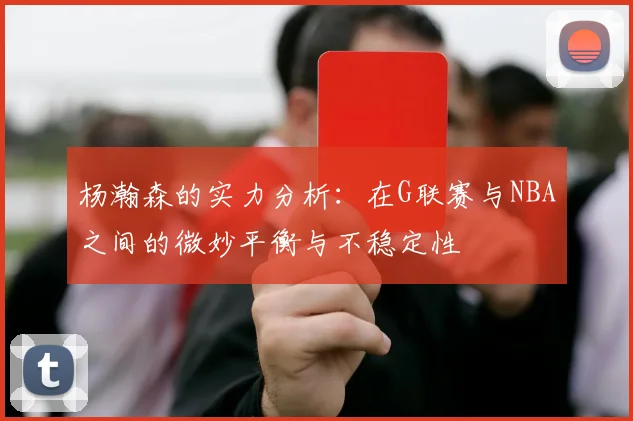 杨瀚森的实力分析：在G联赛与NBA之间的微妙平衡与不稳定性